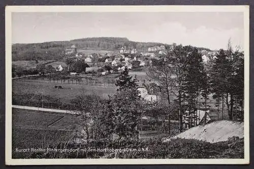 Hartha, Ortsansicht, Hintergersdorf mit dem Harthaberg - 422453