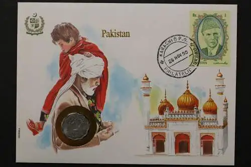 Pakistan, Numisbrief, 26.11.90 - 659765