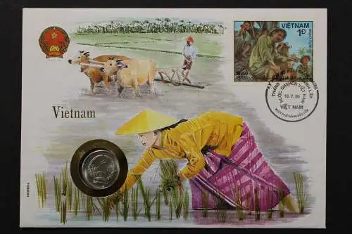 Vietnam, Numisbrief vom 10.7.86 - 659791