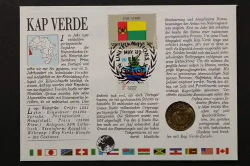 Kap Verde, Numisbrief vom 27.1.90 - 659837