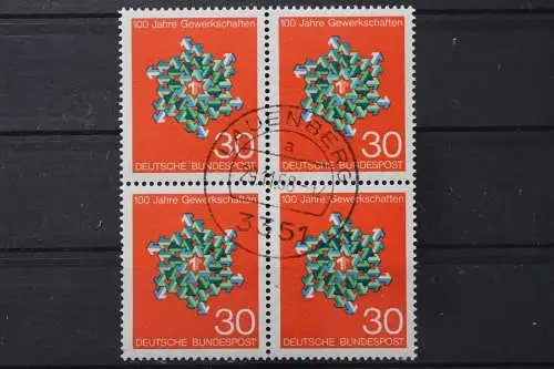 Deutschland (BRD), MiNr. 570, Viererblock, gestempelt - 660413