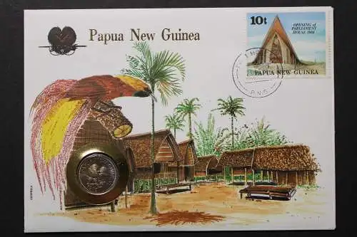 Papua-Neuguinea, Numisbrief vom 23.10.86 - 659783