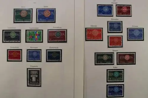 Europa Union (CEPT) 1956-1972, gestempelte Sammlung - 707219