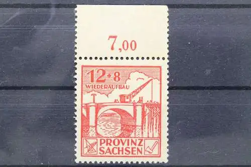 Sowj. Zone, MiNr. 88 A b PF III, postfrisch, BPP Signatur - 201914