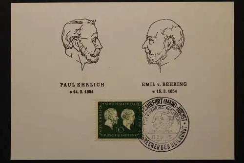 Deutschland (BRD), MiNr. 197, ESST Frankfurt, FDC - 203718