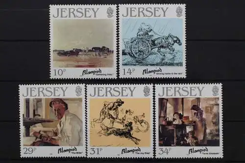 Jersey, MiNr. 388-392, postfrisch - 204223