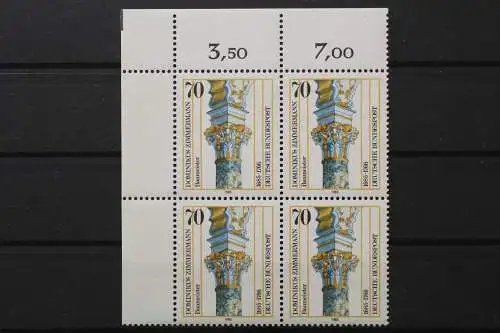 Deutschland, MiNr. 1251 Viererblock Ecke links oben, postfrisch - 204720