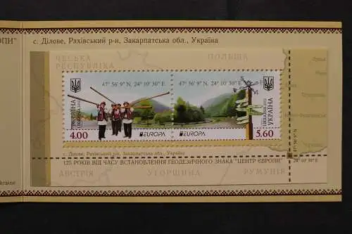 Ukraine, MiNr. 1249-1250 C im MH 12, postfrisch - 203460