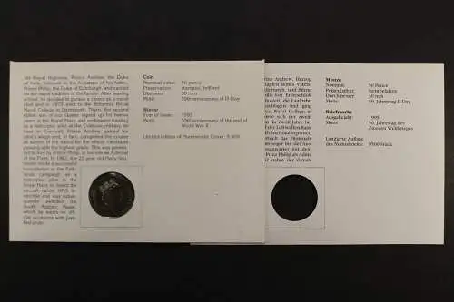 Großbritannien, Prince Andrew Duke of York, 1995, Numisbrief - 207476