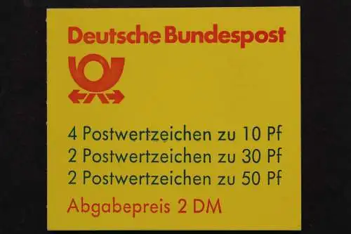 Deutschland, MiNr. MH 22 ae Quetschfalte, postfrisch, BPP Fotoattest - 207702