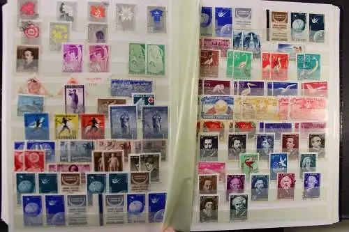 Rumänien, große Sammlung in 4 Einsteckalben, viele Blockausgaben - 707538