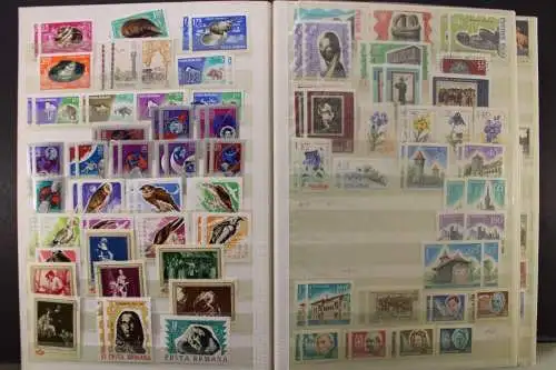 Rumänien, große Sammlung in 4 Einsteckalben, viele Blockausgaben - 707538