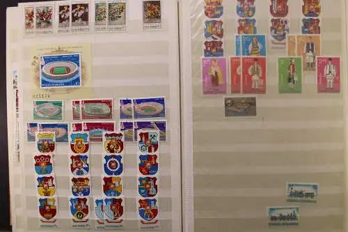 Rumänien, große Sammlung in 4 Einsteckalben, viele Blockausgaben - 707538