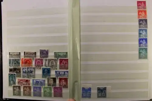 Rumänien, große Sammlung in 4 Einsteckalben, viele Blockausgaben - 707538