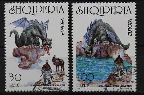 Albanien, MiNr. 2619-2620, gestempelt - 208828