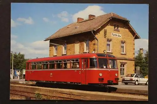 Einmotoriger Schienenbus 795 240 im Bahnhof Fürth/Odw. - 423350