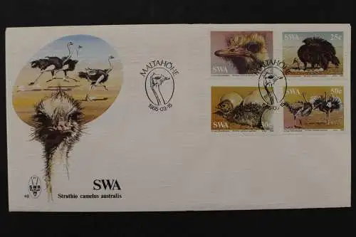 Südwestafrika, MiNr. 566-569, FDC - 208096