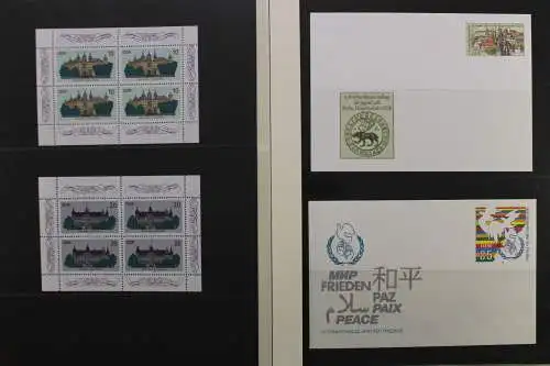 DDR Besonderheiten-Sammlung 1985-1990 in 3 Alben - 707533