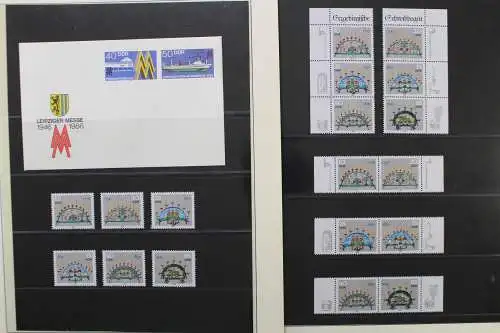 DDR Besonderheiten-Sammlung 1985-1990 in 3 Alben - 707533