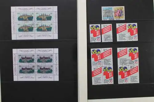 DDR Besonderheiten-Sammlung 1985-1990 in 3 Alben - 707533