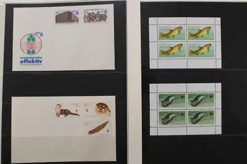 DDR Besonderheiten-Sammlung 1985-1990 in 3 Alben - 707533
