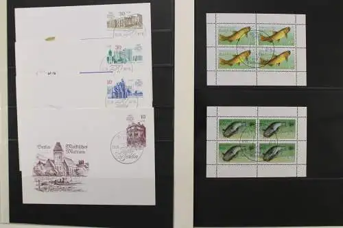 DDR Besonderheiten-Sammlung 1985-1990 in 3 Alben - 707533
