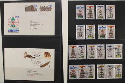 DDR Besonderheiten-Sammlung 1985-1990 in 3 Alben - 707533