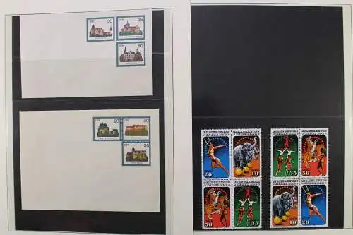 DDR Besonderheiten-Sammlung 1985-1990 in 3 Alben - 707533