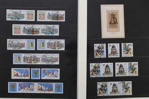 DDR Besonderheiten-Sammlung 1985-1990 in 3 Alben - 707533