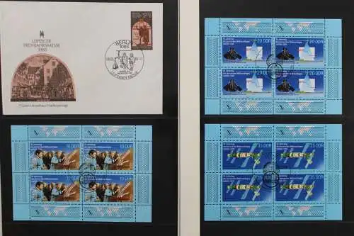 DDR Besonderheiten-Sammlung 1985-1990 in 3 Alben - 707533
