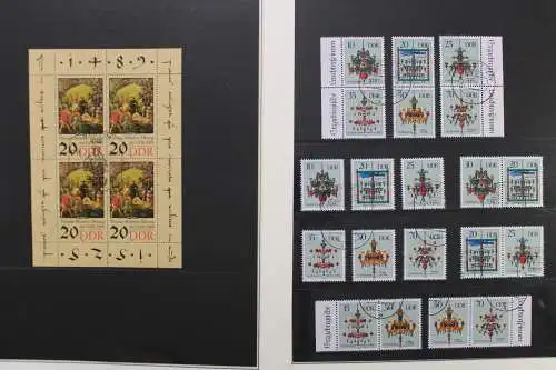DDR Besonderheiten-Sammlung 1985-1990 in 3 Alben - 707533