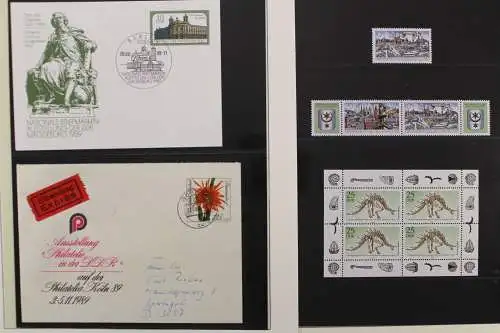 DDR Besonderheiten-Sammlung 1985-1990 in 3 Alben - 707533