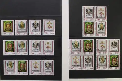 DDR Besonderheiten-Sammlung 1985-1990 in 3 Alben - 707533