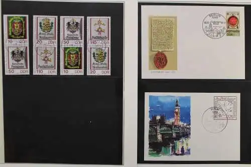 DDR Besonderheiten-Sammlung 1985-1990 in 3 Alben - 707533