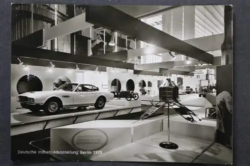 Berlin, Deutsche Industrie-Ausstellung 1970, Auto, Satellit - 423245