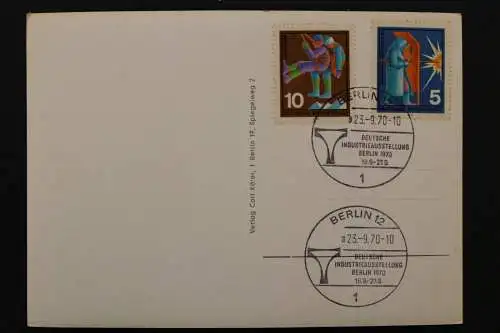 Berlin, Deutsche Industrie-Ausstellung 1970, Auto, Satellit - 423245