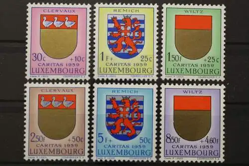 Luxemburg, MiNr. 612-617, postfrisch - 209047