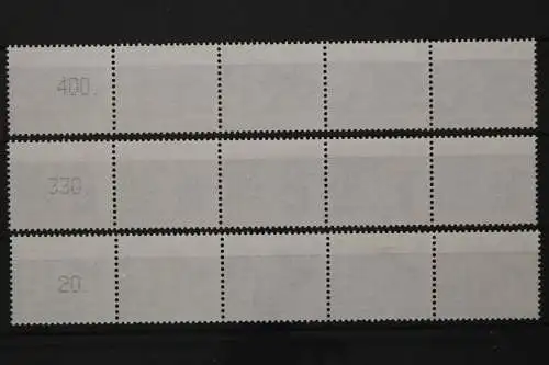 Deutschland (BRD), MiNr. 2139-2141 R Fünferstreifen mit ZN, postfrisch - 210129
