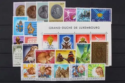 Luxemburg, MiNr. 1117-1142 Jahrgang 1985, postfrisch - 208716