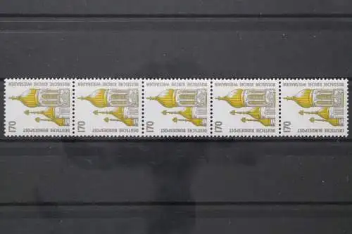 Deutschland (BRD), MiNr. 1535 R Fünferstreifen mit ZN 470, postfrisch - 210135