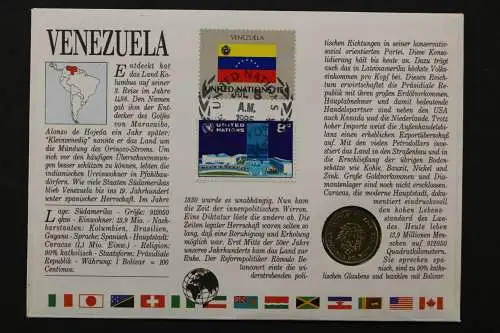 Venezuela, Numisbrief vom 12.4.1985 - 662686