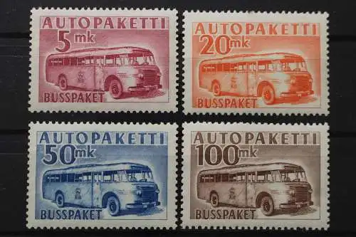 Finnland Autopaketmarken, MiNr. 6-9, postfrisch - 209566