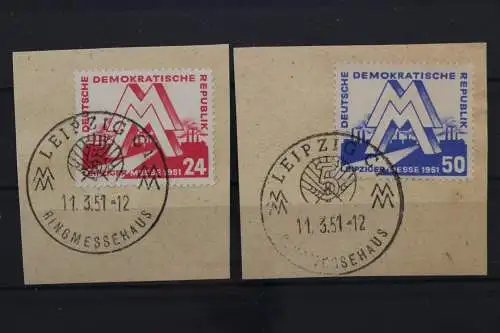 DDR, MiNr. 282-283, Briefstücke - 210843