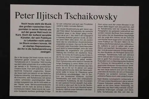 Deutschland, Numisbrief, 1 Rubel Tschaikowsky, 14.10.1993 - 662741