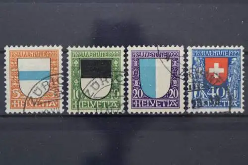 Schweiz, MiNr. 175-178, gestempelt - 211240