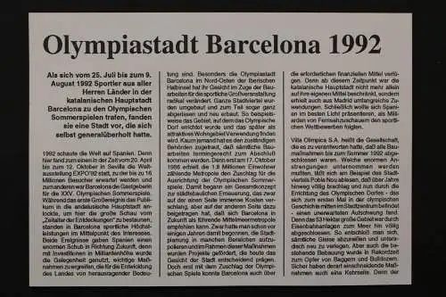 Spanien, Numisbrief, Olymp. Sommerspiele 1992, Barcelona, 25.7.1992 - 662668
