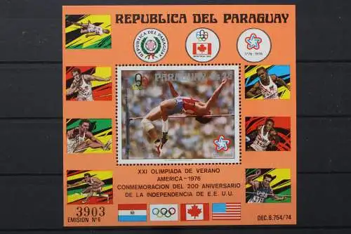 Paraguay, MiNr. Block 288, postfrisch - 212089