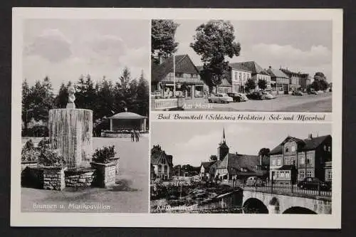 Bad Bramstedt, Brunnen u. Musikpavillon, am Markt, Kirchenbleck - 423793