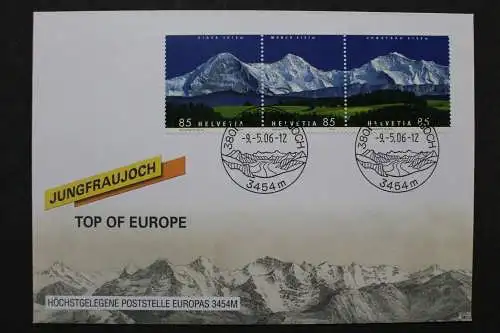 Schweiz, MiNr. 1966-1968 Dreierstreifen, FDC - 212249