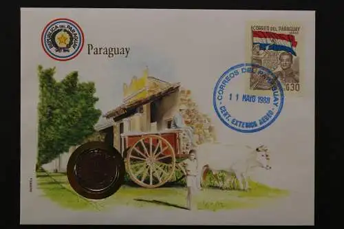 Paraguay, Numisbrief vom 11.5.1988 - 662697